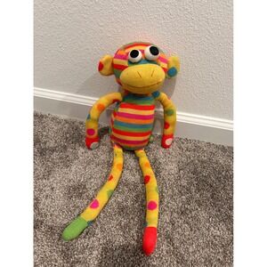 SCM Designs 2011 Knit Rainbow‎ Striped Sock Monkey